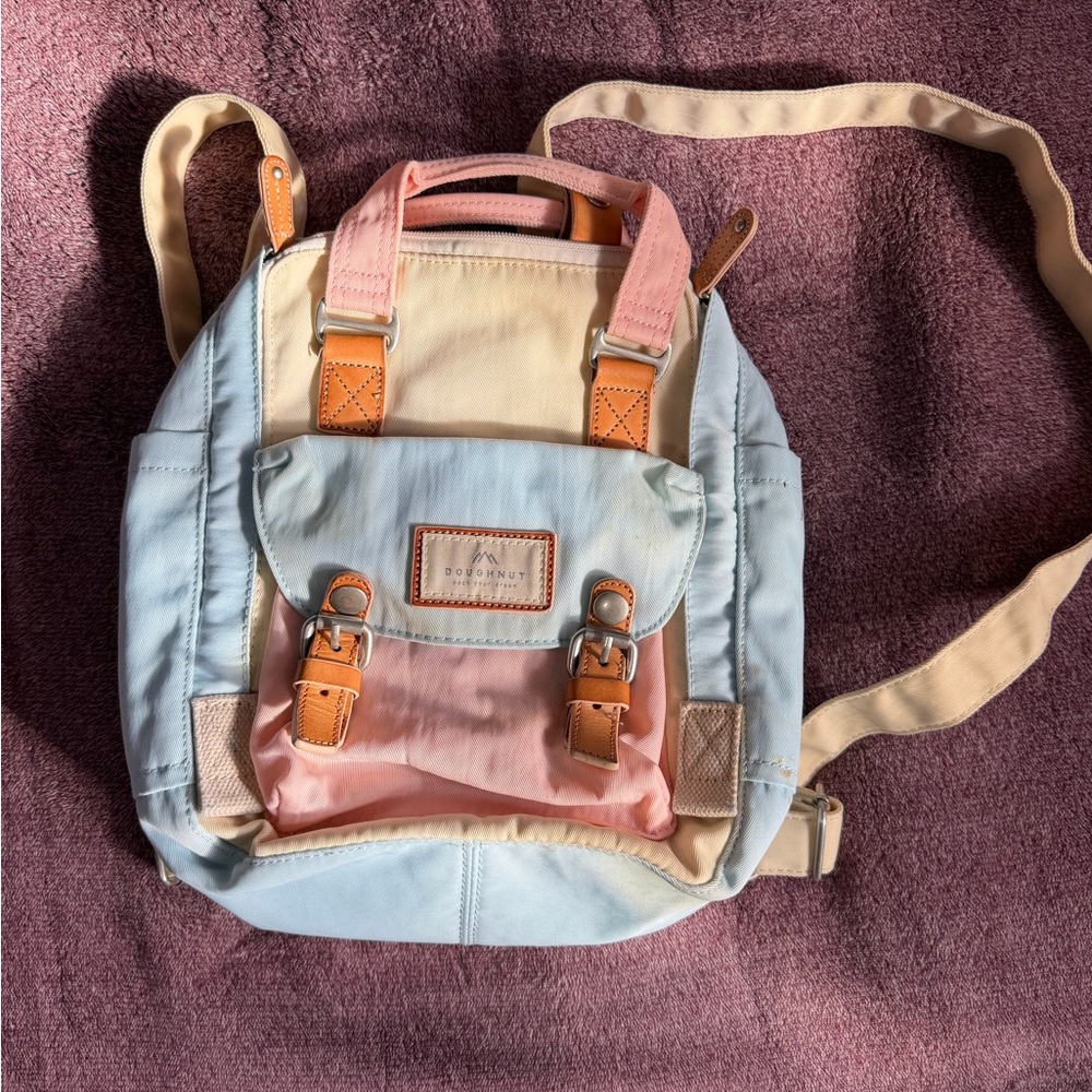 Doughnut mini pastel backpack